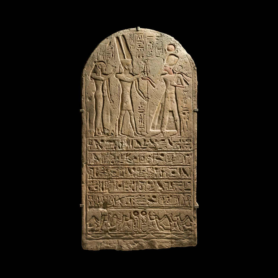 《ラメセス2世の石碑》 前1279~ 前1213年頃 